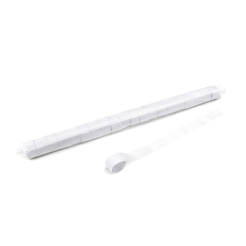 Stadium Streamers 20m x 2.5cm - White