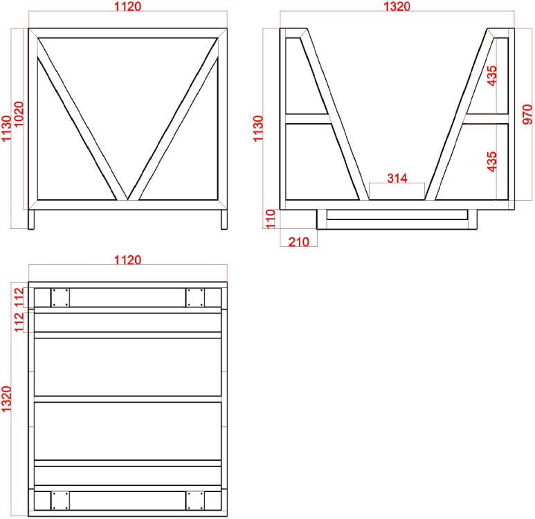 Crash Barrier Dolly für 10 Stück