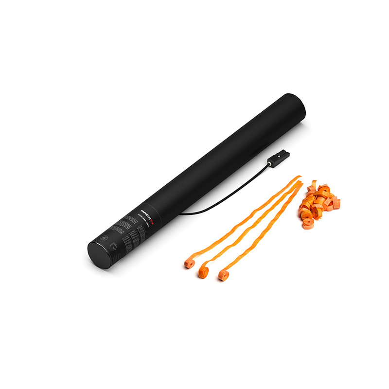 Electric Cannon Streamers Orange 50cm