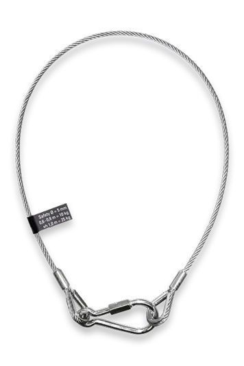 Sicherungsseil 100cm Ø 5mm BGV-C1