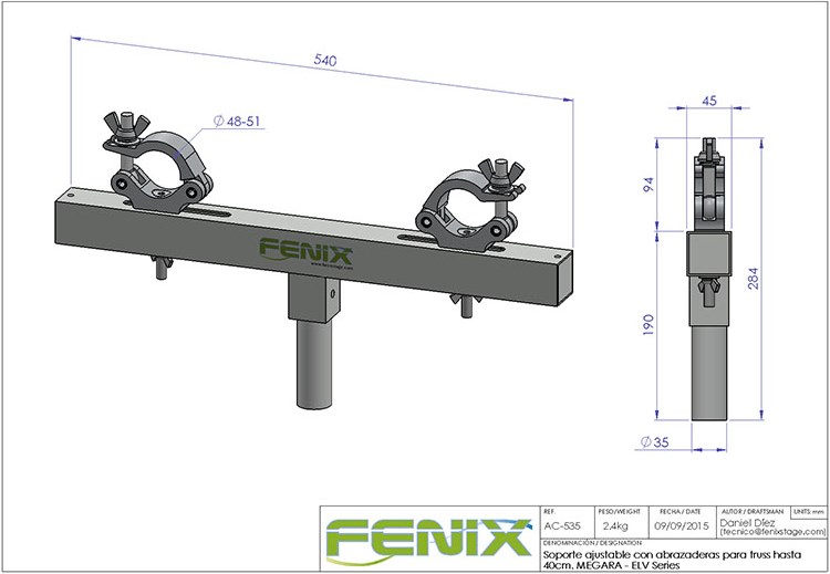 Traversenadapter AC-535
