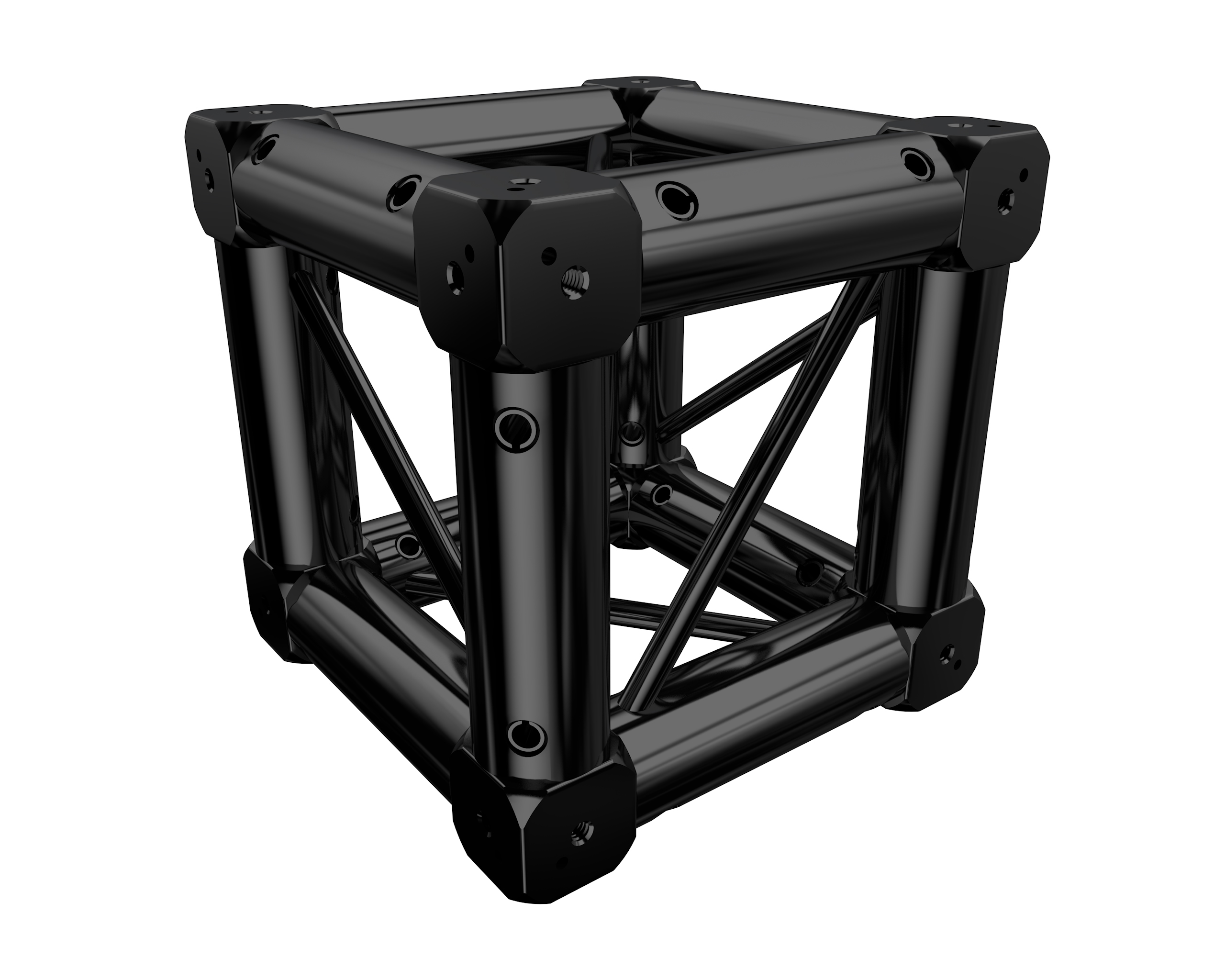 F14 Boxcorner stage black inkl. 8 Verbinder