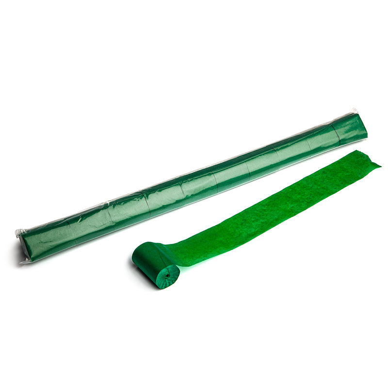 Stadium Streamers 20m x 5cm - Dark Green