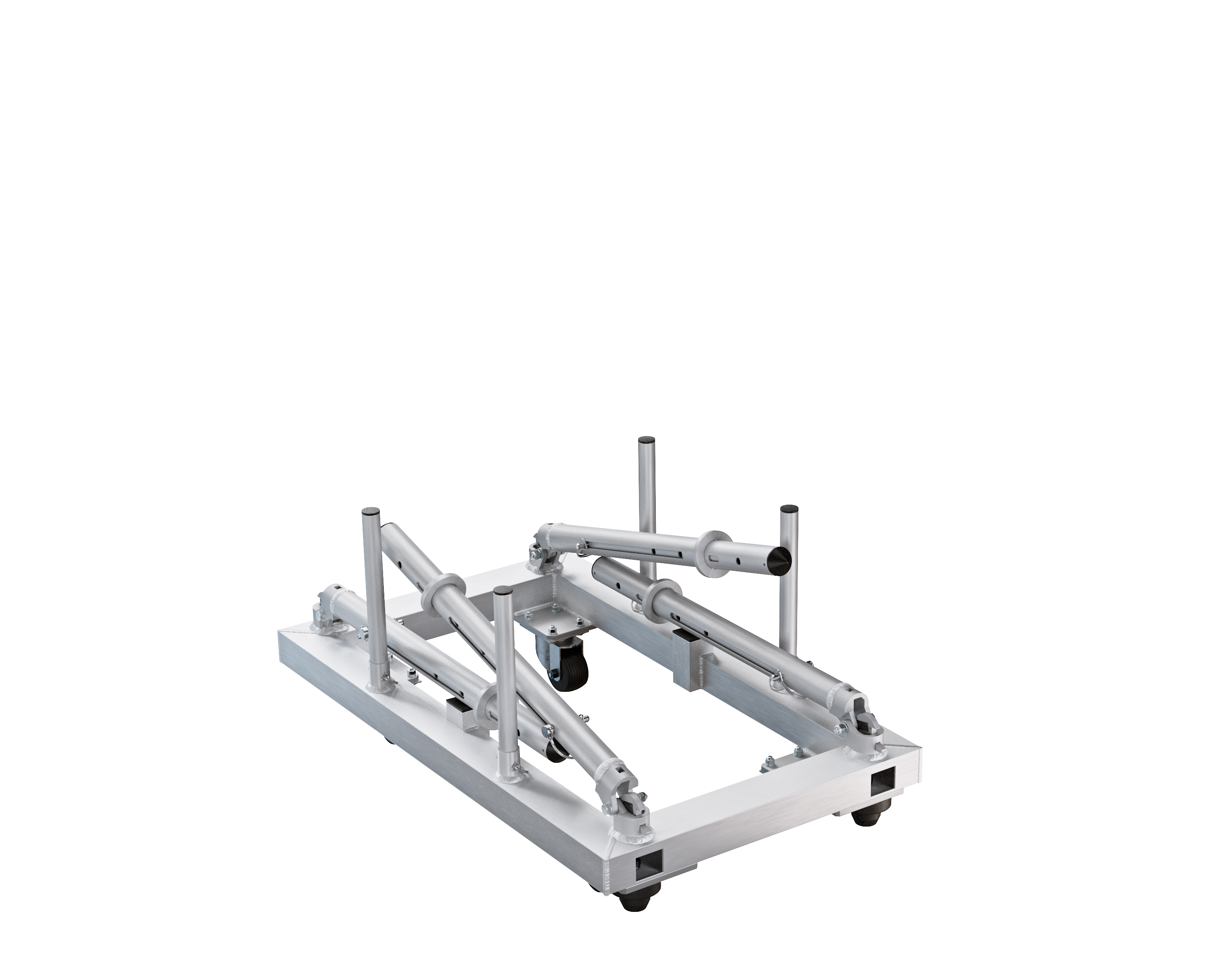 PreRig Truss 1200 stage black Set incl. Dolly