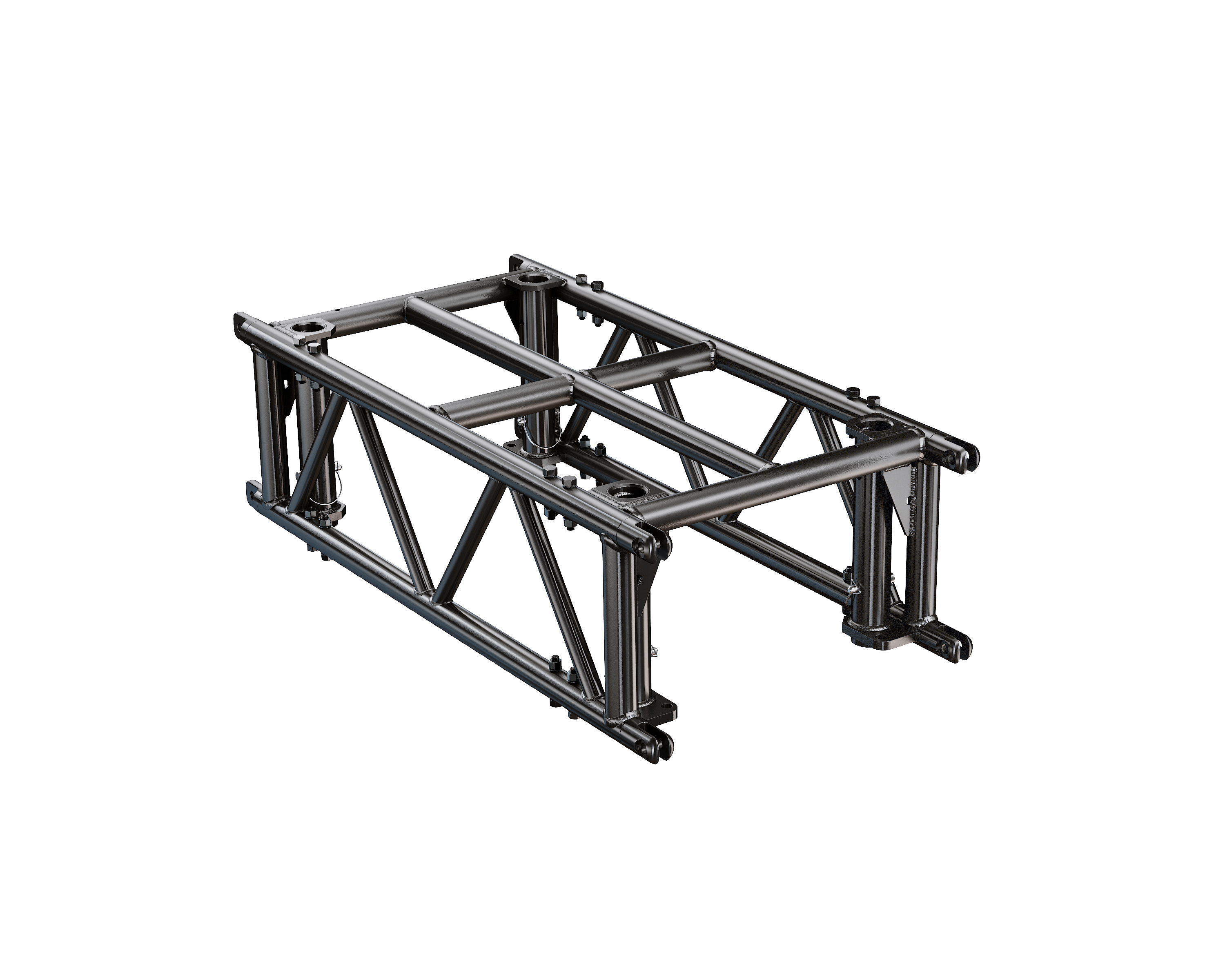 PreRig Truss 1200 stage black Set incl. Dolly