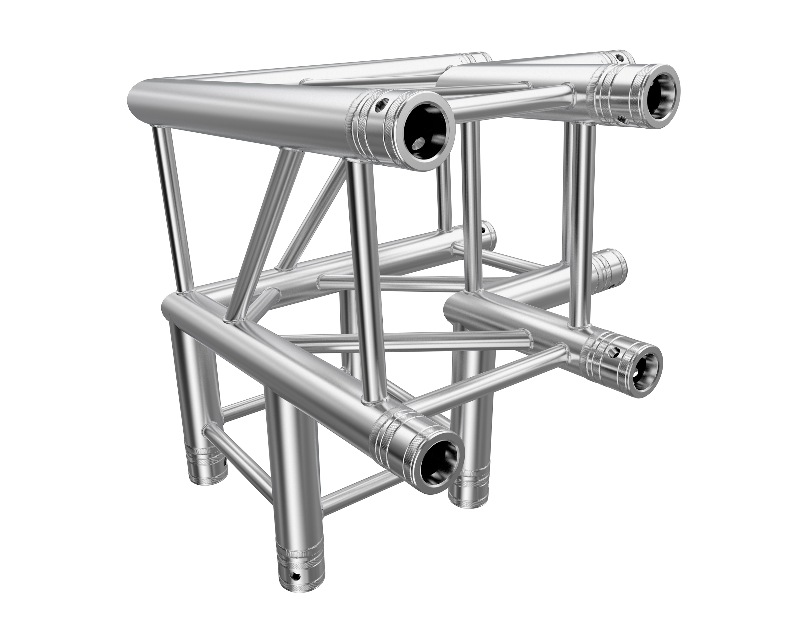 F34 3-Weg Ecke C30 Abgang links 95°