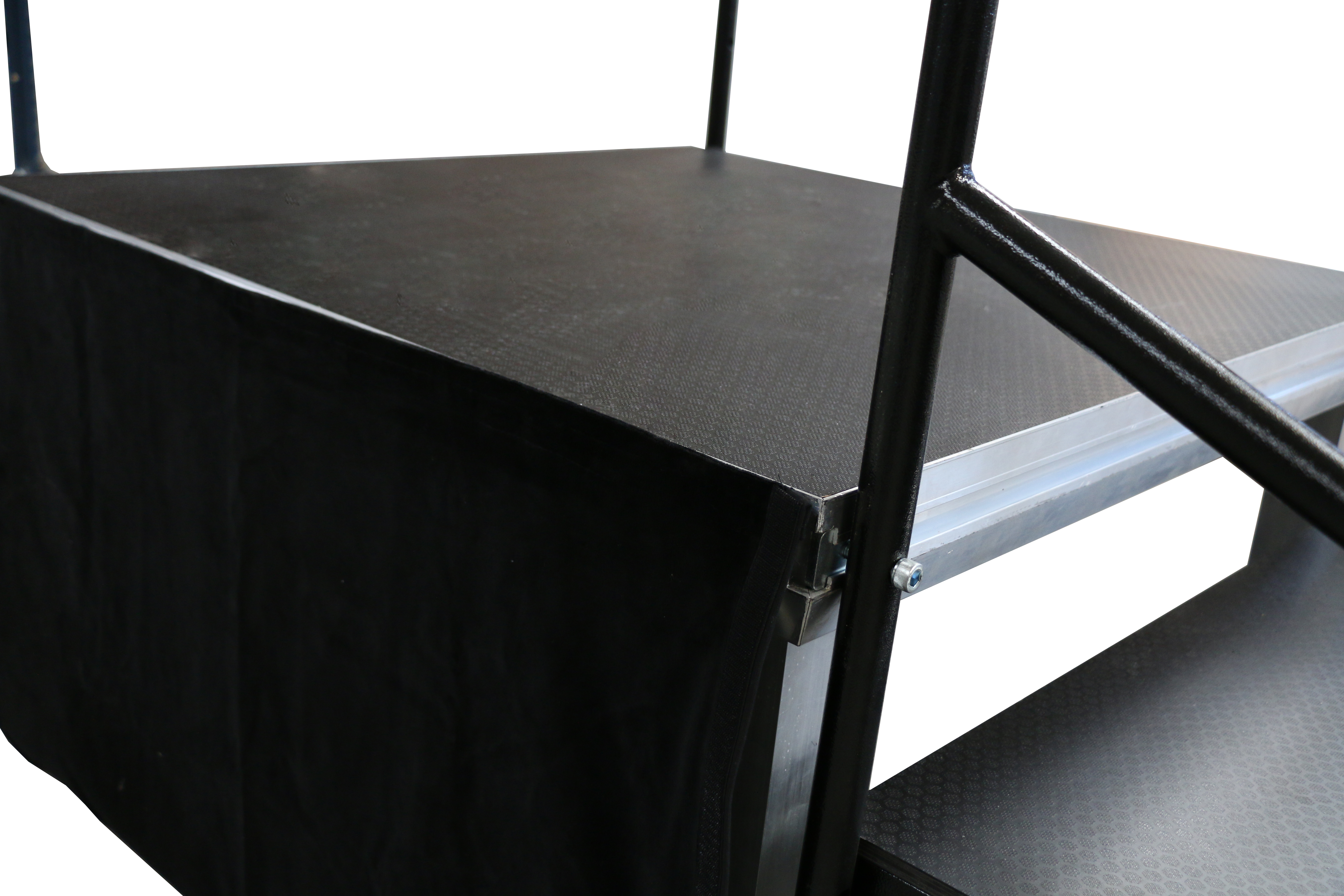 GT Stage Deck Skirt 40x205cm samtschwarz