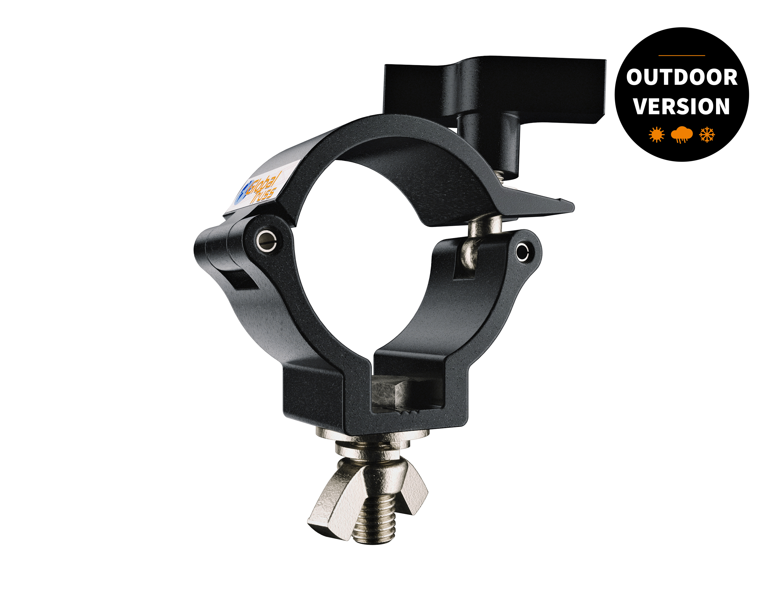 Half Coupler Small Easy 48-51/30/100kg stage black Outdoor