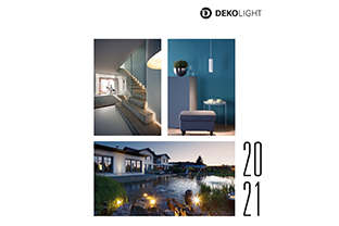 Le catalogue Leds et Eclairage Architectural Deko Light 2020/2021 en téléchargement sur notre site, dans l’onglet catalogue